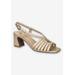 Women's Topaz Slingback by Easy Street in Champagne (Size 8 M)