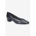 Wide Width Women's Giana Pump by Franco Sarto in Navy (Size 7 W)