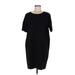 Eileen Fisher Casual Dress - Sheath: Black Solid Dresses - Women's Size Medium