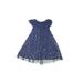 Mini Boden Special Occasion Dress - Fit & Flare: Blue Polka Dots Skirts & Dresses - Kids Girl's Size 2