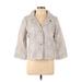 J.Crew Factory Store Blazer Jacket: Short Gray Jackets & Outerwear - Women's Size 10
