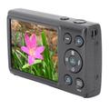 Digital Camera 4K 64MP MP3 Player 18X Zoom Auto Focus 2.8inch Screen Compact Digital Camera Compact Vlogging Digital Camera for Travel Gift (Black)