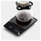 High Precision Electronic Scale Hand Punch Coffee Digital Kitchen Scale Multifunction Bar Counter Electronic Scale Band Timer 3KG/1g Kitchen Scale