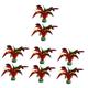 FAVOMOTO 8 Pcs Chicken Shuttlecock Shuttlecock Kick Outdoor Toys Kids Playset Outdoor Hand- Made Jianzi Adukt Toys Game Jianzi Sports Shuttlecocks Toys Bagged Iron Toddler Gloves