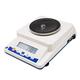 0.1g Electronic Scales Precision Laboratory Analytical Balance Stainless Steel Backlit LCD (White) (Size : 1100g*0.1g) (3100g*0.1g)