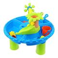 Abaodam 1 Set Beach Toy Sand Play Table Sandbox Table Beach Play Kids Water Toys Water Activity Table DIY Kids Sand Childrens Toys Beach Table Playthings Plastic Game Set Puzzle