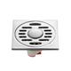 Floor Drain Square Shower Drain Floor Drain Shower Waste Drain Square Shower Sink Bathroom Accessory Stainless Steel Shower Floor Drain-B