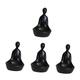 ABOOFAN 4pcs Candlestick Meaningful Gifts Candelabras Resin Candle Holder Tea Light Holder Candle Holders Tea Lights Butter Lamp Holder Tealight Holders Resin Figure Candle Holder Unique