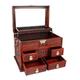 NOALED Jewelry Box Jewelry Case Organizer Jewelry Storage Mahogany Jewelry Box With Drawer Chinese Retro Style Bracelet Necklace Ring Storage Box Wedding Jewelry Storage Box Jewelry Box Jewelry Org