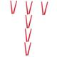 FAVOMOTO 12 Pcs Rhythm Stick Wooden Music Sticks Toy Drum Pedal Beater Babies Toys Instrument Percussion Mallets Wooden Instrument Sticks Lummi Stick Child Drum Stick Red Classical