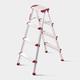 folding ladder 2/3/4 Step Ladder, Aluminum Lightweight Folding Step Stool with Anti-Slip Steps,Wide Platform,Great for Kitchen, Pantry, Closets, or Home Office,Modern Stool, Indoor folding step ladder