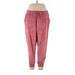 Gap Sweatpants - High Rise: Pink Activewear - Women's Size X-Large