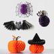 Halloween Honeycomb Spider Bat Pumpkin Kids Adults Party Table Home Room Window Children Boys Girls Birthday Hanging Decoration