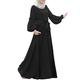 Muslim Clothing Women, Hijab Dresses, Long Sleeve Namaz Elbisesi Kadin Maxi Turkey Robe Opaque Full Tesette Door Giyim Loose Muslin Suit Hijab Ramadan Hajj