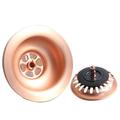 FMBC Drainage Waste Kit 114MM(4.5") Sink Strainer,Rose Gold Color Drainer Brushed XK223C043