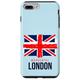 Hülle für iPhone 7 Plus/8 Plus I Love London, Wonderful London with UK Flag Illustration