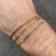 18K Gold Bracelet Chain For Men, Cuban Link Mens Chain, Rope - Bracelets Women, Jewelry -By Twistedpendant