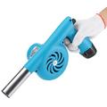 Portable Handheld Electric BBQ Fan Air Blower - 12V Rechargeable Battery - Perfect For Camping Cooking Hiking Picnic Barbecue Fan Air Blower