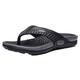 HJGTTTBN Sandals Men Men Beach Flip Flops Summer Casual Shoes Man Slip-on Slippers Male Casual Sandals Mens Bathroom Flip Flop Slides (Color : Schwarz, Size : 10.5 UK)