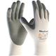 ATG Gloves 34-600 Nylon Knitted Gloves MaxiFoam XCL 12 x White / Grey 9 (12 Pairs)