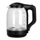2-Liter Electric Kettle Wide Mouth Glass Tea Kettle Hot Water Boiler Auto Shut-Off Boil-Dry Protection (Color : B) hopeful