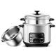 Portable Rice Cooker 3L Stainless Steel Inner Pot With Steamer, Warm Functions - High-Quality Rice Cooker For Home Use