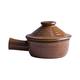 Clay Cooking Pots Ceramic Casserole Dish Soup Bowl: Casserole with Lid Baking Dish with Handle Deep Casserole Cookware Set for Soup Chili Beef Stew Multifunctional Bowl Microwave Cookware