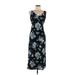 Old Navy Casual Dress: Blue Floral Motif Dresses - Women's Size 6