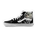 Vans Men's Sk8-hi¿ Core Classics Sneaker, Dia De Los Muertos Black/True White, 5 Women/3.5 Men