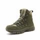 Men's Tactical Work Boots, Men’s Tactical Boots Hunting Boots Lightweight Non-Slip Hiking Boots for Men Breathable Jungle Desert Combat Boots (Color : Green, Size : 6.5 UK)