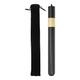 ZWZRFMZHML Cue Extension, Nine Ball Club Telescopic Billiards Cue Stick Extension, Snooker Pool Cue Extender for 32cm Billiard Cues, Aluminum Billiards Cue Extension Pool Cue Extension(black+gold)