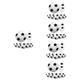 Abaodam 30 Pcs Toy Football Small Bouncy Balls Foam Soccer Ball Outdoor Kids Toys Mini Soccer Ball Outdoor Soccer Balls Kids Footballs Toys Soccer Party Favors Toy Set Inflatable Child Pvc