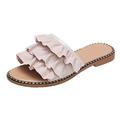 HUPAYFI womens sandals size 7 Womens Ladies Mens Rubber Flip Flops Holiday Beach Pool Sandals Sliders women's wide-fit sandals,gifts for mens 8-12 4.5 31.99