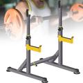 Barbell Rack, Height-Adjustable Squat Rack, 150 Kg Stable Load-bearing, Multifunctional Weight Bench Support for Home Gym Strength Training Equipment