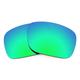 Revant Replacement Lenses Compatible With Oakley Holbrook, Polarized, Emerald Green MirrorShield