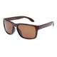 MiqiZWQ Men's sunglasses Polarized Sunglasses Men'S And Women'S Fashion Sports Classic Riveted Glasses Anti-Uv Sunglasses-F1 9102-Brown