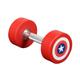 Dumbells Captain America Dumbbell Set Men's And Women's Gym Home Pure Steel-coated Gym Dumbbell Single (2.5kg~50kg) Dumbell Set (Color : Red, Size : 35kg)