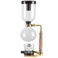 NOALED Coffee Maker Coffee Pot Home Style Siphon Coffee Maker Tea Siphon Pot Vacuum Coffeemaker Glass Type Coffee Machine Filter