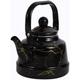 Tea Kettle Camping Tea Kettle Porcelain Enameled Teapot Chinese Style Heating Water Kettle with Handle Large Capacity Water Boiling Kettle for Stovetop Induction Cooker 1.1L/1.7L/2.5L Japanese Teapot