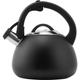 Whistle Tea Kettle,2.5L Stove top Whistling Kettle,Gas Stove Induction Cooker hob Kettle,Push-Button Switch Camping teapot with Portable Anti-scalding Handle