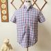 J. Crew Shirts | J Crew Baird Mcnutt Irish Linen Oxford Button Down Shirt | Color: Blue/Red | Size: M