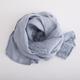 Linen Scarf. Natural Soft Washed Linen Scarf. Woman