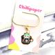 Tea Cup Cat Planner Charm, Book Mark, Page Marker, Handbag Zinc Based Alloy, Jumbo Paper Clip Dangle Keyring, Book Zip Pull