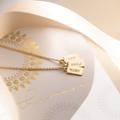 Personalised Tag Name Necklace - Available in Silver Or Gold Plated