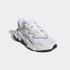 Sneaker ADIDAS ORIGINALS "OZWEEGO", Gr. 38, schwarz-weiß (cloud weiß, cloud weiß, core schwarz), Textil, Leder, sportlich, Schuhe