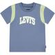 T-Shirt LEVI'S KIDS "LVB PREP SPORT TEE" Gr. 6M (68), blau (coronet blue) Baby Shirts T-Shirts