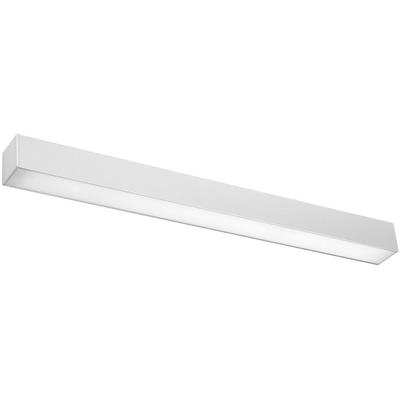 SOLLUX LIGHTING Wandleuchte "PINNE", grau, B:6cm H:6cm L:67cm, Lampen, leuchtet nieder