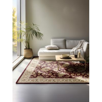 Teppich HANSE HOME "Harirud", rot, B:80cm H:8mm L:120cm, Polypropylen, Teppiche, Orient Optik, strapazierfähig, pflegeleicht, robust Image