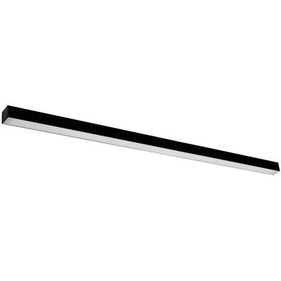 SOLLUX LIGHTING Wandleuchte "PINNE", schwarz, B:6cm H:6cm L:150cm, Lampen, leuchtet nieder