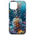 Hülle für iPhone 12 mini Ananas Meer Ananas Unterwasser Meeresleben Ozean